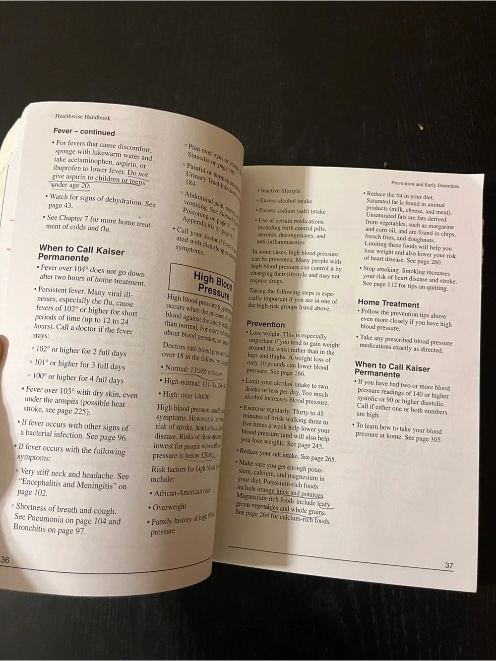 Healthwise Handbook kaiser permanente